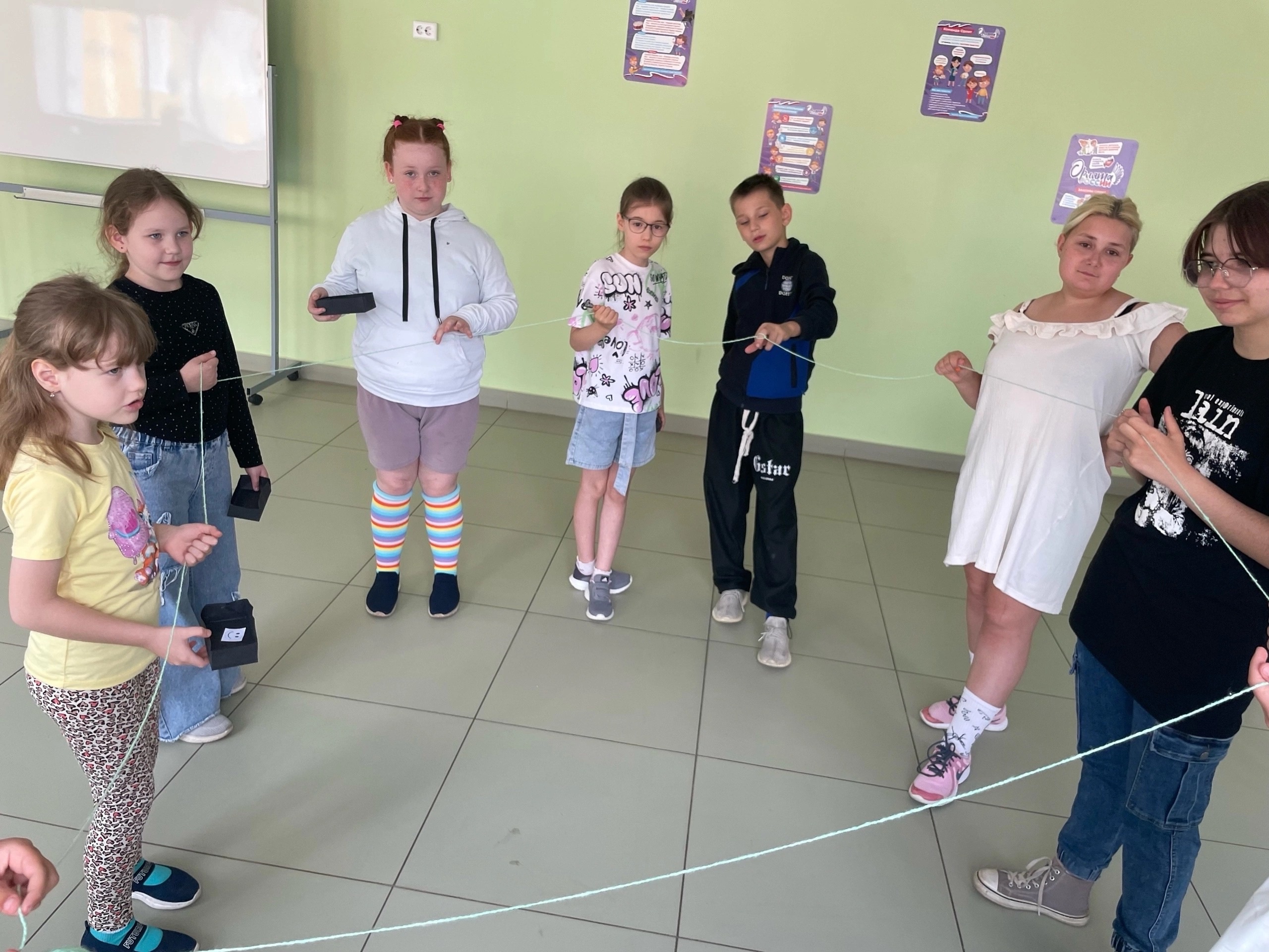 Сегодня, 7 июня, 6-й день школьных лагерей, на базе МБОУ «Тат-Пишленская СОШ», «Волшебная страна» и лагеря труда и отдыха..